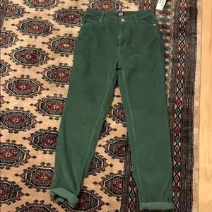 Corduroy Mom pants NWT